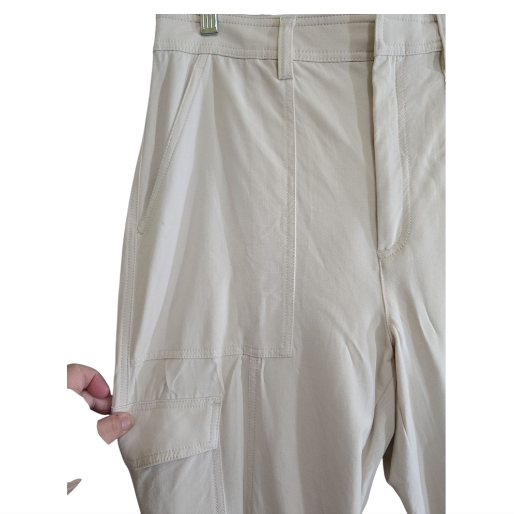 Banana Republic Heritage Pleated Cargo Pant In Transition Cream 12 - Picture 3 of 9